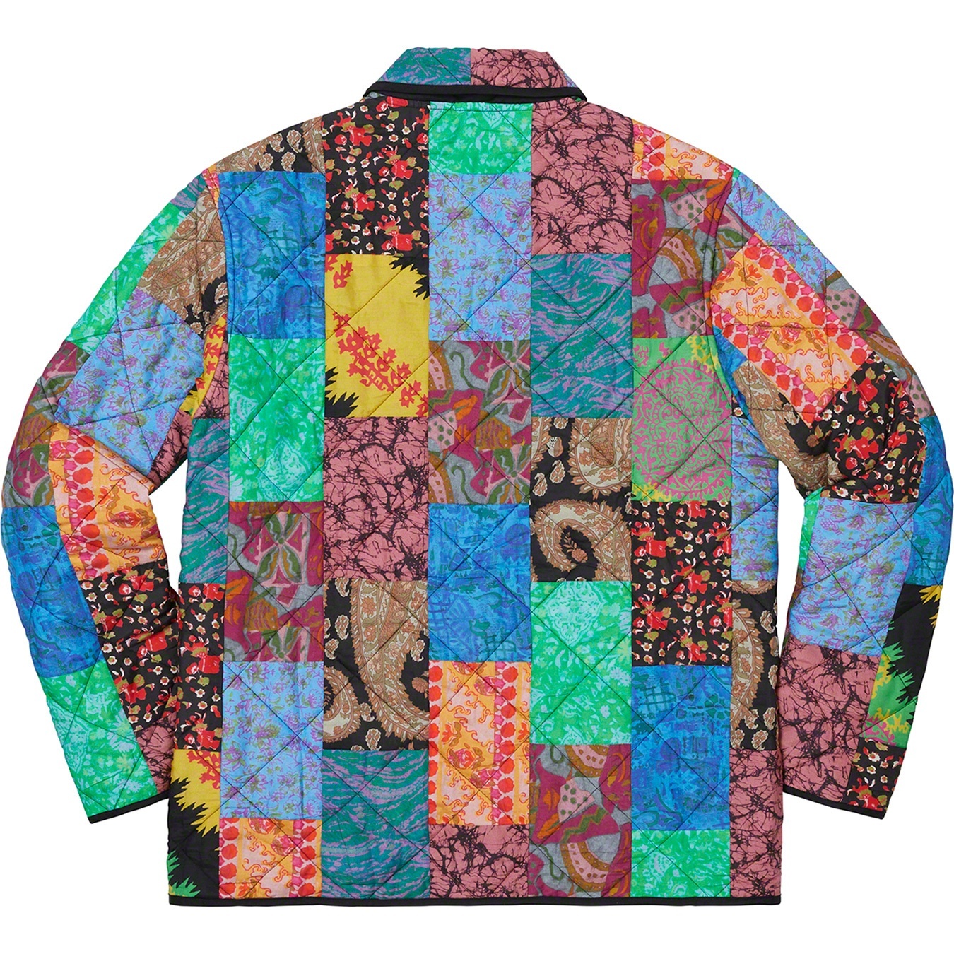 Reversible Patchwork Quilted Jacket view 8